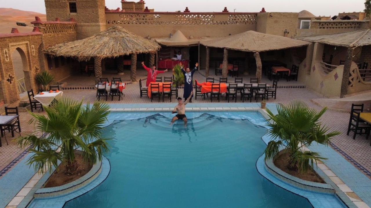 Hotel Cafe Du Sud Merzouga Exterior foto